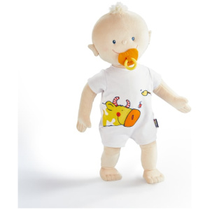 HABA Kuschelpuppe Krümel, beige