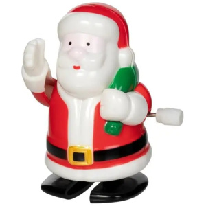 Weihnachtsmann zum Aufziehen sortiert (1 Stück)