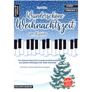 Wunderschöne Wehnachtszeit (+Online Audio) für Klavier