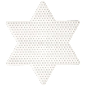 Hama® Bügelperlen Stiftplatte großer Stern Hama® Bügelperlen Stiftplatte großer Stern