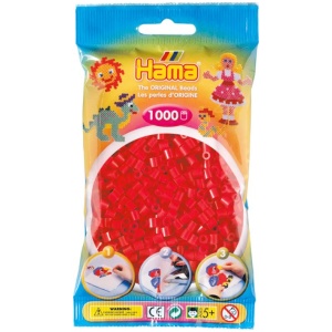 Hama® Bügelperlen Perlen, rot, 1.000 Stück Hama® Bügelperlen Perlen, rot, 1.000 Stück