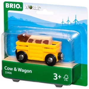 Ravensburger 63340600 Tierwagen mit Kuh RW Rolling Stock Ravensburger 63340600 Tierwagen mit Kuh RW Rolling Stock