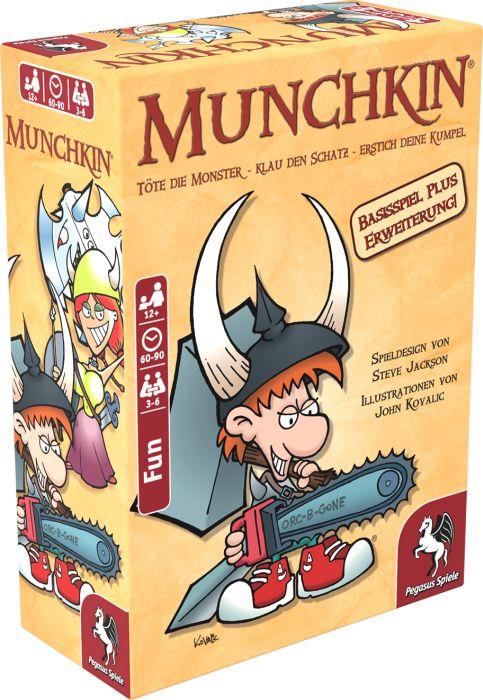 Pegasus Spiele Munchkin 1 + 2 Basisspiel plus Erweiterung Pegasus Spiele Munchkin 1 + 2 Basisspiel plus Erweiterung