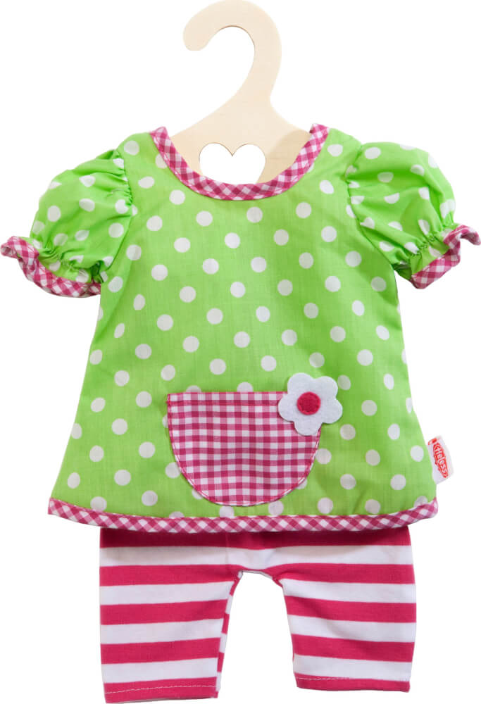 Puppen-Hängerchen mit Leggings, Gr. 35-45 cm Puppen-Hängerchen mit Leggings, Gr. 35-45 cm