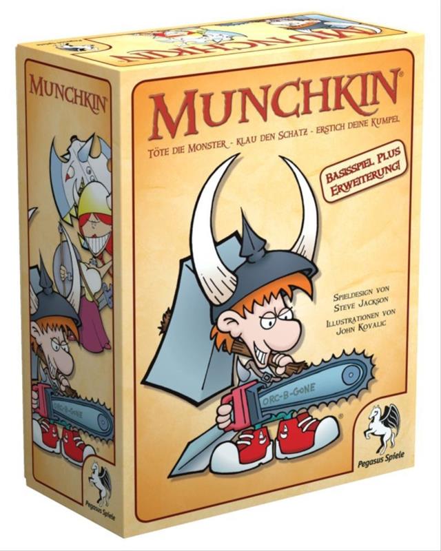 Pegasus Spiele Munchkin 1 + 2 Basisspiel plus Erweiterung Pegasus Spiele Munchkin 1 + 2 Basisspiel plus Erweiterung
