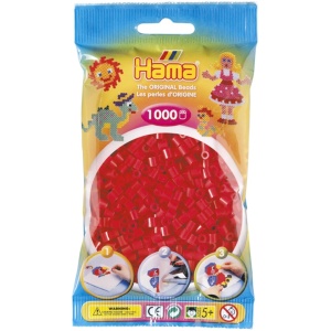 Hama® Bügelperlen Perlen, rot, 1.000 Stück Hama® Bügelperlen Perlen, rot, 1.000 Stück