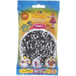 Hama® Bügelperlen Midi - Silber 1000 Perlen Hama® Bügelperlen Midi - Silber 1000 Perlen