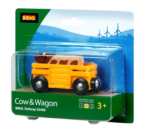 Ravensburger 63340600 Tierwagen mit Kuh RW Rolling Stock Ravensburger 63340600 Tierwagen mit Kuh RW Rolling Stock