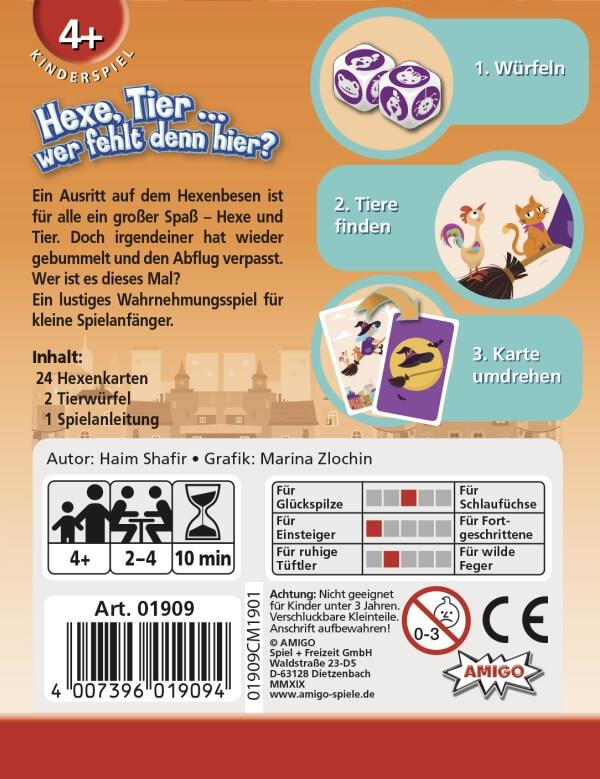 Hexe, Tier ... wer fehlt denn hier? Hexe, Tier ... wer fehlt denn hier?