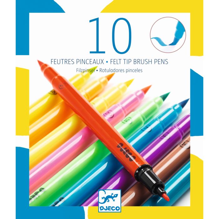 Farben: 10 Filzstifte - Pop Farben Farben: 10 Filzstifte - Pop Farben