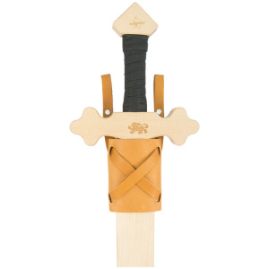 Schwerthalter Leder gekreuzt Schwerthalter Leder gekreuzt