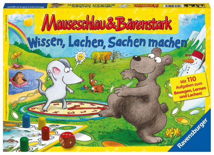 Ravensburger 21298 Mauseschlau & Bärenstark Wissen, Lachen, Sachen machen Ravensburger 21298 Mauseschlau & Bärenstark Wissen, Lachen, Sachen machen