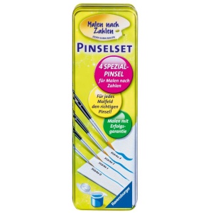 Ravensburger Malen nach Zahlen 29099 - Pinselset – Kinder ab 7 Jahren und Erwachsene Ravensburger Malen nach Zahlen 29099 - Pinselset – Kinder ab 7 Jahren und Erwachsene