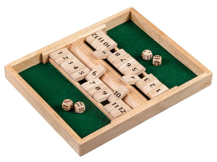 Philos Shut the Box, 12er, für 1-2 Personen Philos Shut the Box, 12er, für 1-2 Personen