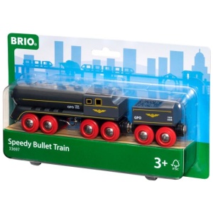 Ravensburger 63369700 Schwarzer Kugelblitz mit Kohlentender RW Rolling Stock Ravensburger 63369700 Schwarzer Kugelblitz mit Kohlentender RW Rolling Stock