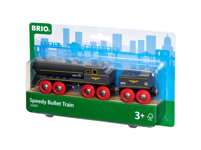 Ravensburger 63369700 Schwarzer Kugelblitz mit Kohlentender RW Rolling Stock Ravensburger 63369700 Schwarzer Kugelblitz mit Kohlentender RW Rolling Stock