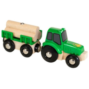 Ravensburger 63379900 Traktor mit Holz-Anhänger RW Rolling Stock Ravensburger 63379900 Traktor mit Holz-Anhänger RW Rolling Stock