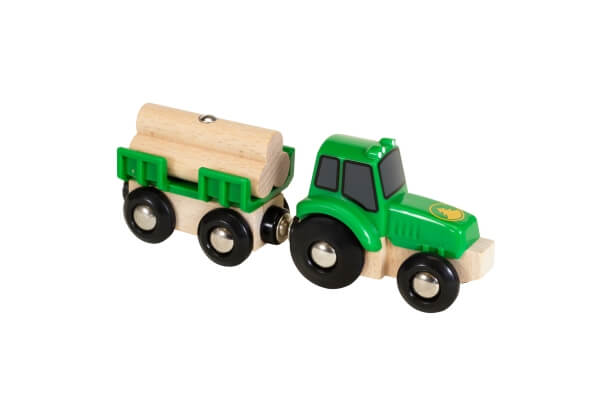 Ravensburger 63379900 Traktor mit Holz-Anhänger RW Rolling Stock Ravensburger 63379900 Traktor mit Holz-Anhänger RW Rolling Stock