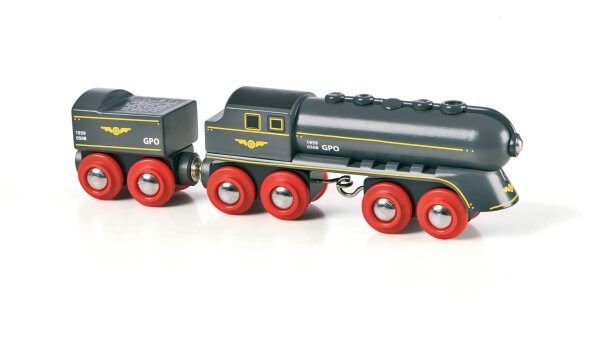 Ravensburger 63369700 Schwarzer Kugelblitz mit Kohlentender RW Rolling Stock Ravensburger 63369700 Schwarzer Kugelblitz mit Kohlentender RW Rolling Stock