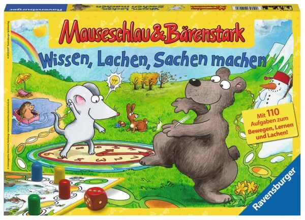 Ravensburger 21298 Mauseschlau & Bärenstark Wissen, Lachen, Sachen machen Ravensburger 21298 Mauseschlau & Bärenstark Wissen, Lachen, Sachen machen