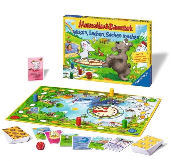 Ravensburger 21298 Mauseschlau & Bärenstark Wissen, Lachen, Sachen machen Ravensburger 21298 Mauseschlau & Bärenstark Wissen, Lachen, Sachen machen