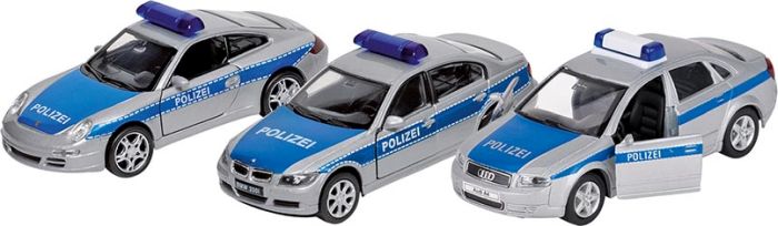 12181Polizei, Spritzguss, 1:34-39, L= 11 - 12 cm sortiert (1 Stück) 12181Polizei, Spritzguss, 1:34-39, L= 11 - 12 cm sortiert (1 Stück)