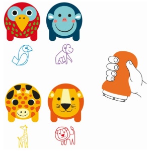 Stempel - Dschungeltiere Stempel - Dschungeltiere