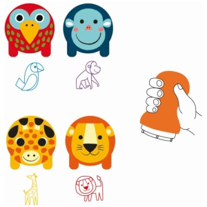 Stempel - Dschungeltiere Stempel - Dschungeltiere