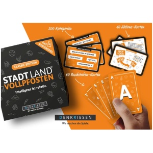 STADT LAND VOLLPFOSTEN: Das Kartenspiel – Classic Edition STADT LAND VOLLPFOSTEN: Das Kartenspiel – Classic Edition