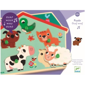 Sounds Puzzle: Ouaf woof * Sounds Puzzle: Ouaf woof *