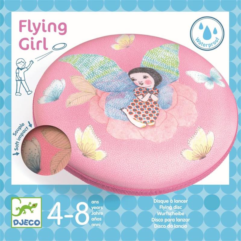 Wurfscheibe: Flying Girl Wurfscheibe: Flying Girl