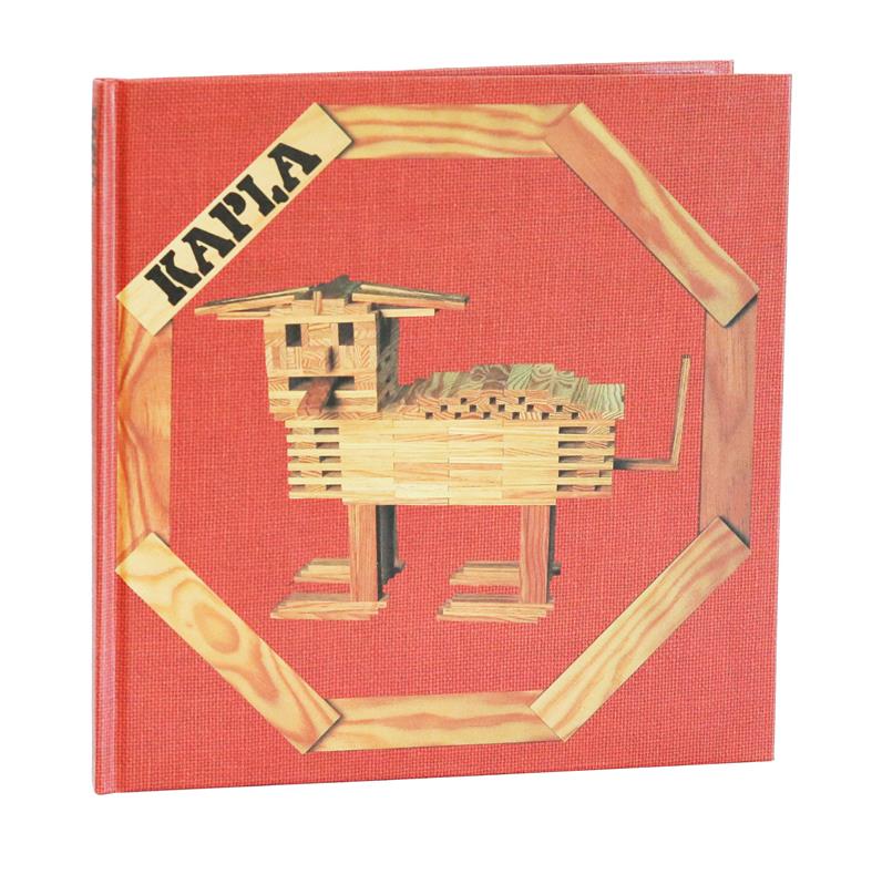 KAPLA® Bücher - Buch 1 für Anfanger Rot - LIVR1 KAPLA® Bücher - Buch 1 für Anfanger Rot - LIVR1