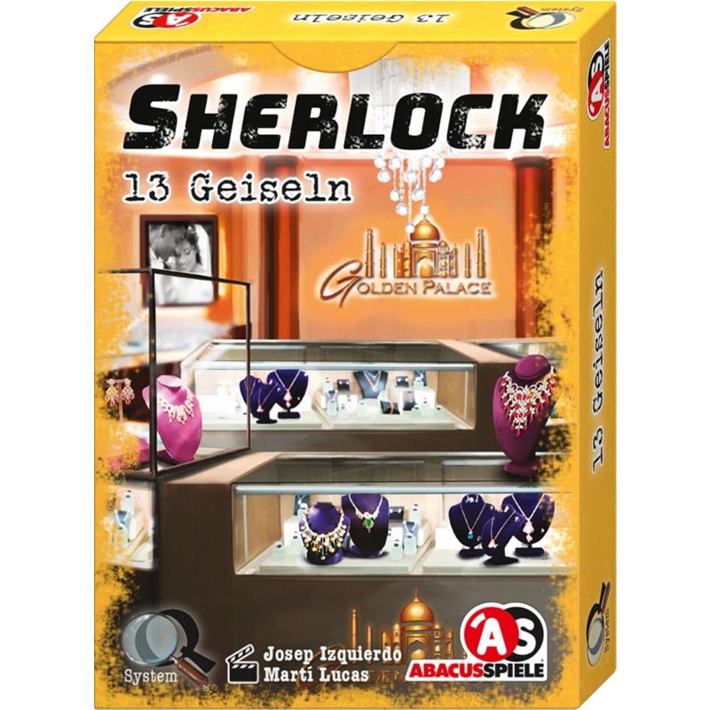 Abacusspiele Sherlock - 13 Geiseln Abacusspiele Sherlock - 13 Geiseln