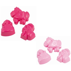 Spielstabil Sandförmchen Burgbewohner Prinzessin, 2 Farben sortiert Spielstabil Sandförmchen Burgbewohner Prinzessin, 2 Farben sortiert