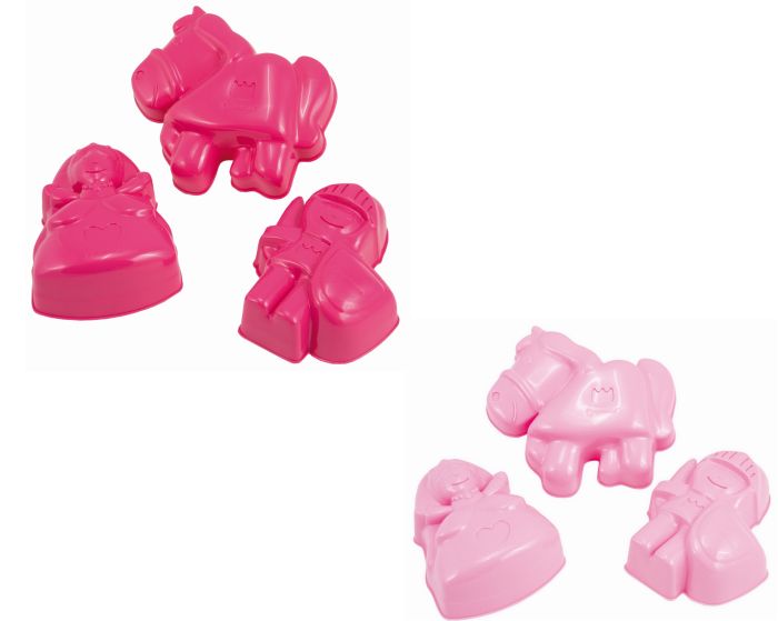 Spielstabil Sandförmchen Burgbewohner Prinzessin, 2 Farben sortiert Spielstabil Sandförmchen Burgbewohner Prinzessin, 2 Farben sortiert