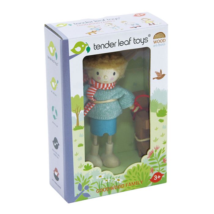 Tenderleaftoys - Mr Goodwood & Hund für Puppenhaus Tenderleaftoys - Mr Goodwood & Hund für Puppenhaus