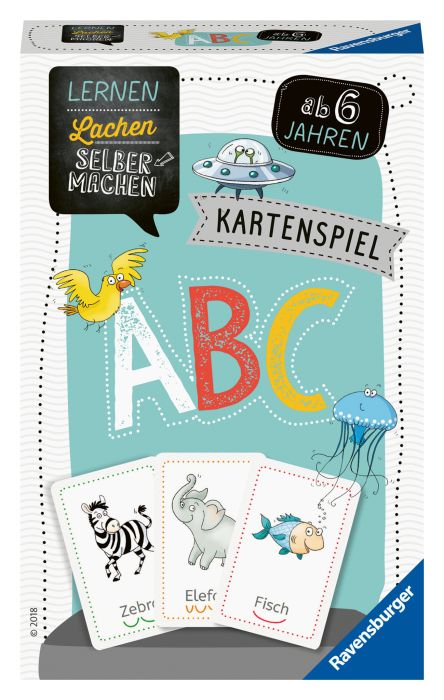 Ravensburger 80347 Lernen Lachen Selbermachen: Kartenspiel ABC Spielen und Lernen Ravensburger 80347 Lernen Lachen Selbermachen: Kartenspiel ABC Spielen und Lernen
