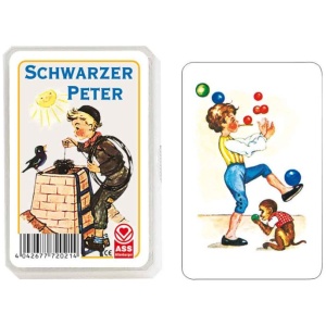 ASS Schwarzer Peter Kaminkehrer. Kartenspiel ASS Schwarzer Peter Kaminkehrer. Kartenspiel