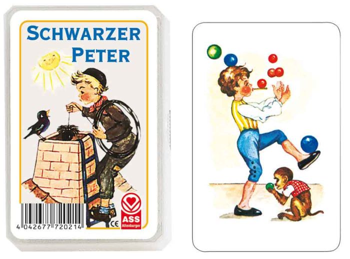 ASS Schwarzer Peter Kaminkehrer. Kartenspiel ASS Schwarzer Peter Kaminkehrer. Kartenspiel