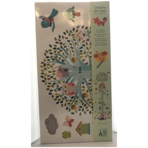 Wandsticker Messlatte: Friends of the woods Wandsticker Messlatte: Friends of the woods