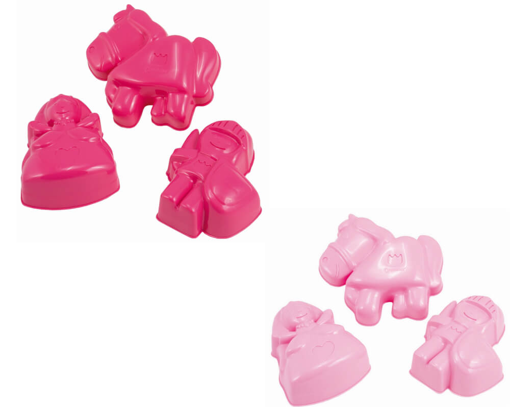 Spielstabil Sandförmchen Burgbewohner Prinzessin, 2 Farben sortiert Spielstabil Sandförmchen Burgbewohner Prinzessin, 2 Farben sortiert