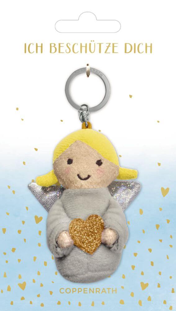 Schlüsselanhänger - Ich beschütze dich (Plüschengel) Schlüsselanhänger - Ich beschütze dich (Plüschengel)