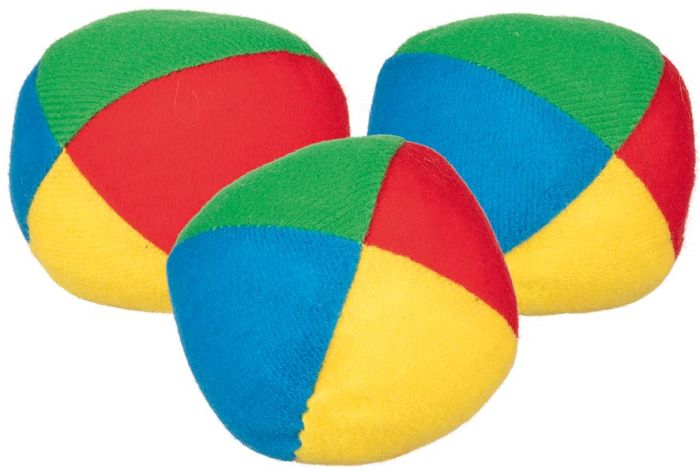 Jonglierball gefüllt mit Kunststoffkugeln sortiert (1 Stück) Jonglierball gefüllt mit Kunststoffkugeln sortiert (1 Stück)