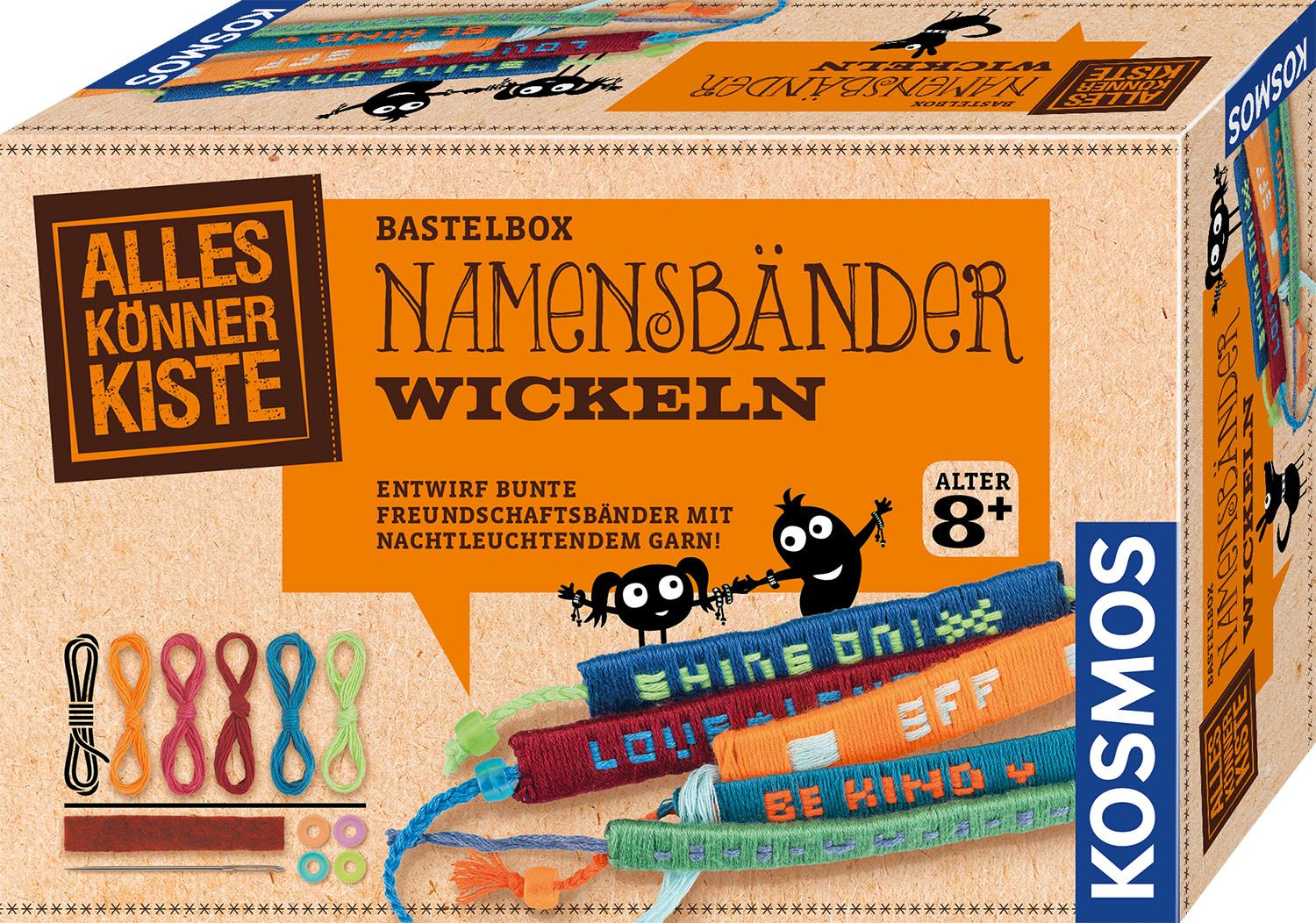 Namensbänder wickeln Namensbänder wickeln