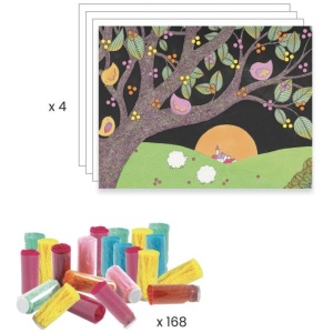 Kollagen für die Kleinen: Bommel-Explosion Kollagen für die Kleinen: Bommel-Explosion