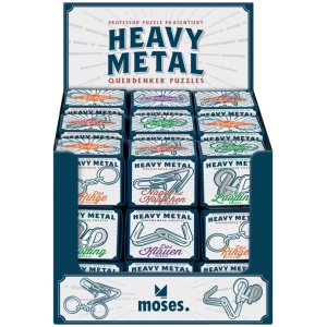 Professor Puzzle Heavy Metal sortiert (1Stück) Professor Puzzle Heavy Metal sortiert (1Stück)