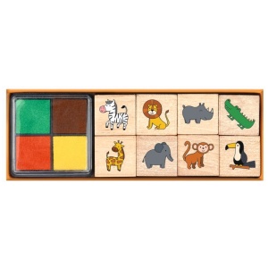 Stempelset Wilde Tiere Stempelset Wilde Tiere