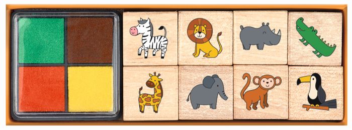 Stempelset Wilde Tiere Stempelset Wilde Tiere