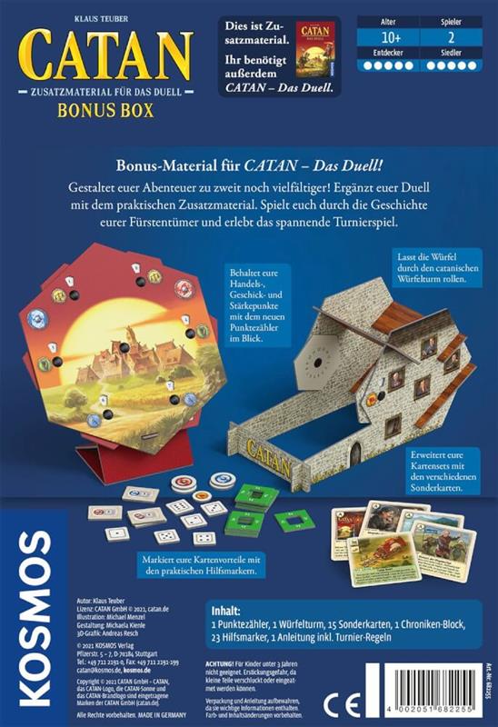 Catan Das Duell Bonus Box Catan Das Duell Bonus Box