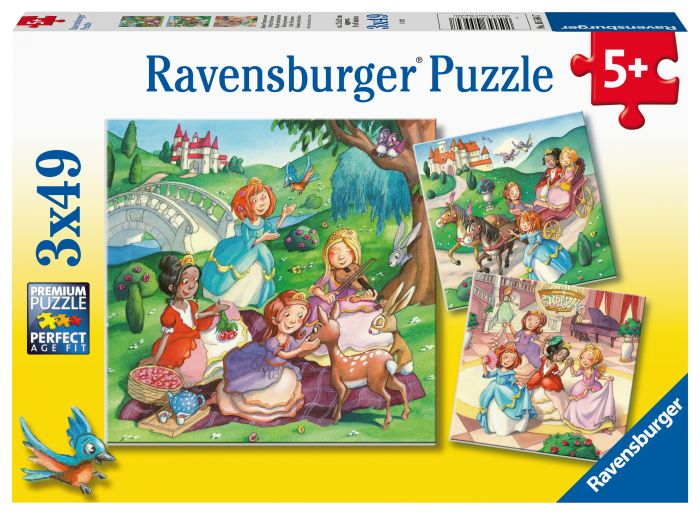 Ravensburger 5564 Puzzle Kleine Prinzessinnen 3 X 49 Teile Ravensburger 5564 Puzzle Kleine Prinzessinnen 3 X 49 Teile